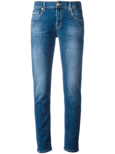 light-wash slim-fit jeans 7 For All Mankind