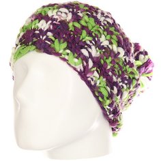 Шапка носок женская Marmot Frosty Pom Hat Dark Berry