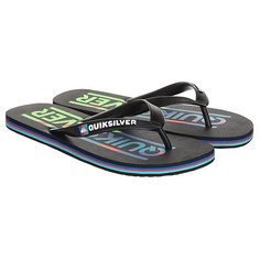 Вьетнамки детские Quiksilver Java Wordmarkyt B Sndl Black/Blue