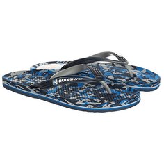 Вьетнамки Quiksilver Haleiwa Print Blue/Grey