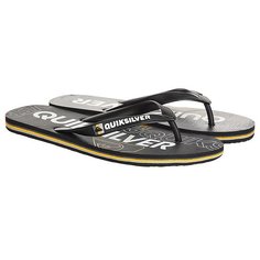 Вьетнамки Quiksilver Molokai Nitro Black/Orange
