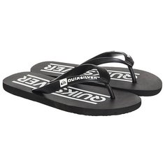 Вьетнамки детские Quiksilver Java Wordmarkyt B Sndl Black/White