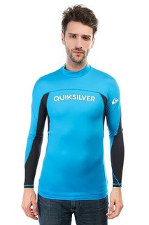 Гидрофутболка Quiksilver Performer Long Blue Danube/ Tarmac