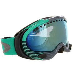 Маска для сноуборда Oakley A Frame Sw Block Stripes Mint Leaf Future Primitive Mint W/Emerald Iridium