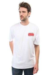 Футболка Quiksilver Lit Up White