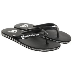 Вьетнамки детские Quiksilver Molokai-yt Black White