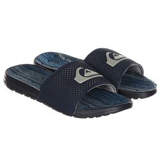 Шлепанцы Quiksilver Amphibian Slide Blue Grey