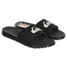 Шлепанцы Quiksilver Amphibian Slide Black White