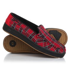 Мокасины Globe Castro Red Plaid