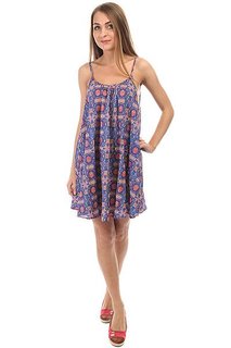 Платье женское Roxy Windy Fly Away Royal Blue Land Of T