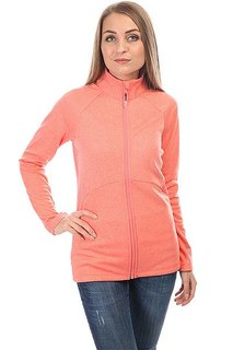 Толстовка классическая женская Roxy Dailyrun Fleece Shell Pink