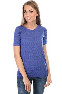 Футболка женская Roxy Clouds Royal Blue