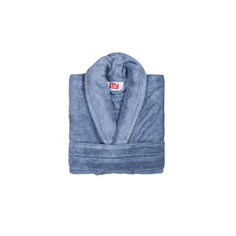 Халат махровый Maison Bambu, L/XL, TAC, синий (k.mavi)