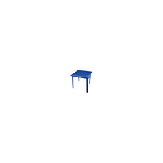 Стол квадратный 800х800х740, Alternativa, синий