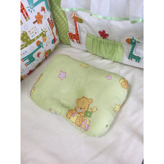 Подушка анатомическая, цвет зеленый Gul Sara