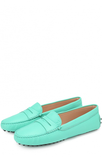 Кожаные мокасины Gommini с перемычкой Tod’s Tods