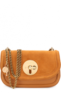 Сумка Lois mini с отделкой из замши See by Chloé