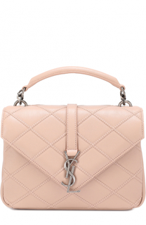Сумка Collège Monogram medium с прострочкой Saint Laurent