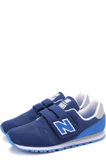 Комбинированные кроссовки 373 с застежкой велькро New Balance