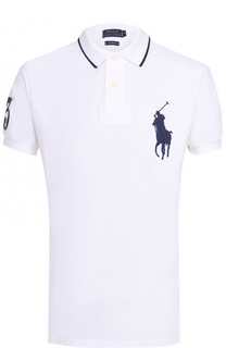 Хлопковое поло с короткими рукавами Polo Ralph Lauren