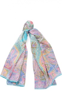 Шелковый платок с принтом Michele Binda