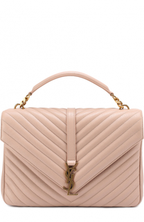 Сумка Collège Monogram large из стеганой кожи Saint Laurent