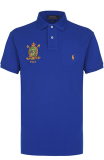Хлопковое поло с короткими рукавами Polo Ralph Lauren