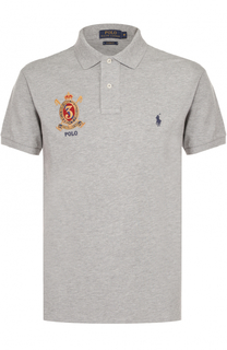Хлопковое поло с короткими рукавами Polo Ralph Lauren