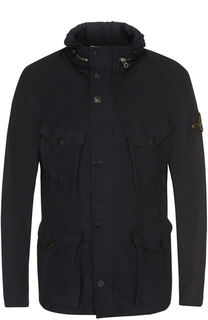 Френч на молнии с воротником стойкой Stone Island