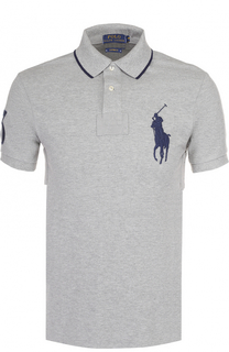 Хлопковое поло с короткими рукавами Polo Ralph Lauren