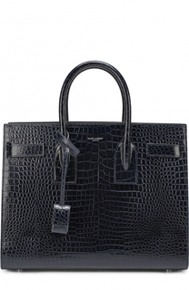 Сумка Sac De Jour Small с тиснением Saint Laurent