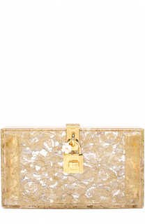 Клатч Dolce Box с кружевом Dolce &amp; Gabbana
