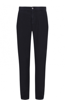 Льняные брюки прямого кроя Z Zegna