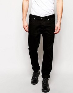 Прямые черные джинсы ASOS - Черный