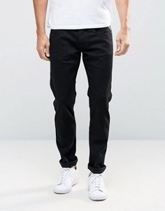 Черные эластичные джинсы слим Replay Anbass - Черный