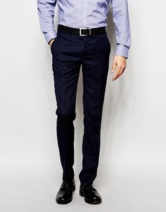 Однотонные брюки Ben Sherman - Темно-синий