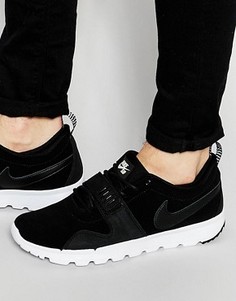 Кожаные кроссовки Nike Sb Trainerendor 806309-002 - Черный