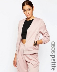 Бомбер ASOS PETITE Co-ord - Розовый