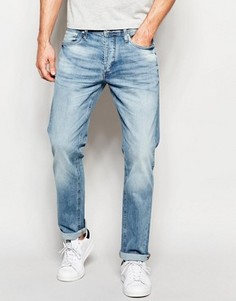 Прямые светлые джинсы Jack &amp; Jones Intelligence - Синий