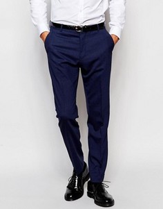 Эластичные брюки слим Selected Homme Travel - Синий