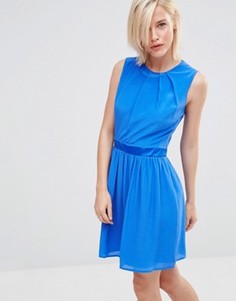 Приталенное платье Lavand - Синий