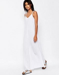 Платье макси на бретельках ASOS - Белый