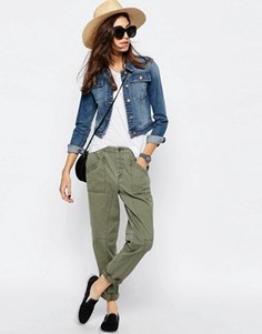 Повседневные брюки‑галифе ASOS - Зеленый