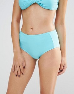 Трусики бикини с завышенной талией Boohoo Выбирай и комбинируй - Синий