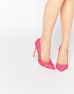 Туфли на высоком каблуке с острым носом ASOS PHILI - Розовый