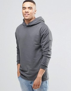 Худи с двухслойными рукавами Jack and Jones - Черный