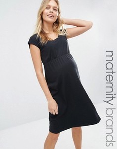 Платье для беременных Mamalicious Peri - Черный Mama.Licious