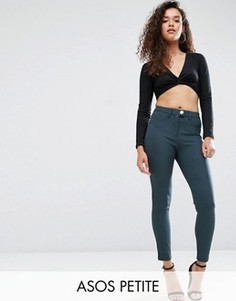 Стретчевые брюки скинни ASOS PETITE - Черный