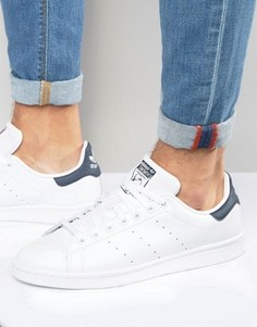 Кожаные кроссовки Adidas Originals Stan Smith M20325 - Белый