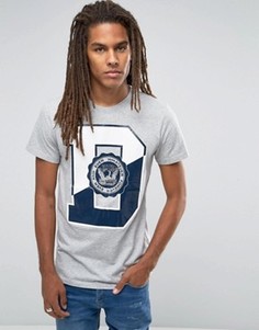 Футболка с логотипом Diesel T-Diego-GR - Серый